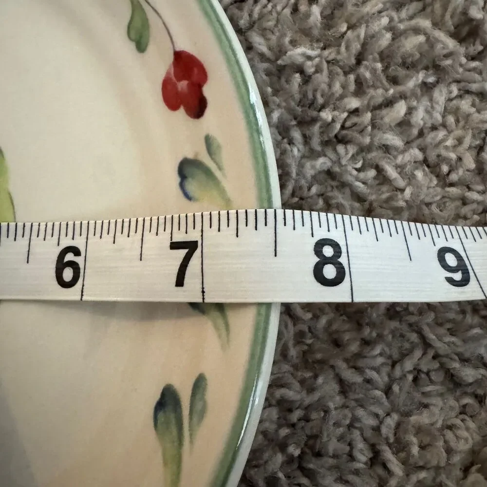 International Tableworks Provence Rooster Salad Plates 7.5